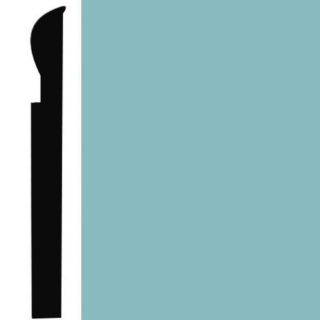 Picture of Roppe - Pinnacle Plus Wall Base 05 Contrive Sea Glass