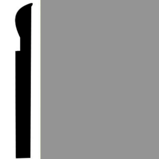 Picture of Roppe - Pinnacle Plus Wall Base 05 Contrive Asphalt