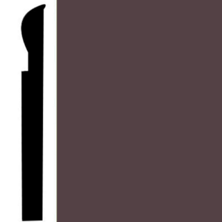 Picture of Roppe - Pinnacle Plus Wall Base 05 Contrive Carob