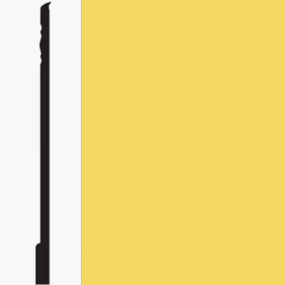 Picture of Roppe - Pinnacle Plus Wall Base 10 Serenity Daffodil