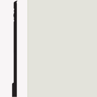 Picture of Roppe - Pinnacle Plus Wall Base 10 Serenity Calla Lily