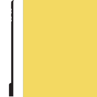 Picture of Roppe - Pinnacle Plus Wall Base 15 Impulse Daffodil
