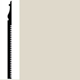 Picture of Roppe - Pinnacle Plus Wall Base 55 Nobility Parchment