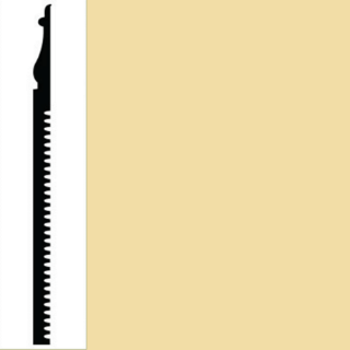 Picture of Roppe - Pinnacle Plus Wall Base 55 Nobility Buttercup