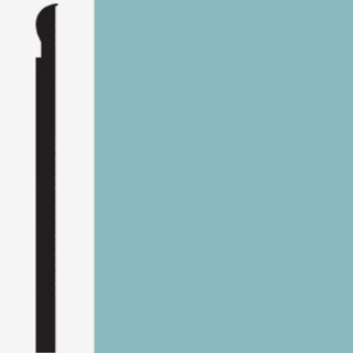 Picture of Roppe - Pinnacle Plus Wall Base 85 Fashion Sea Glass