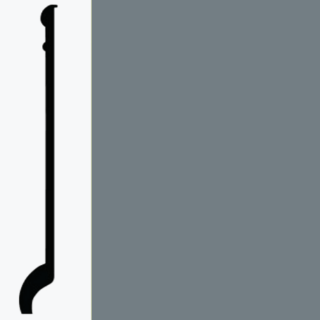 Picture of Roppe - Pinnacle Plus Wall Base 90 Intrigue Deep Fog