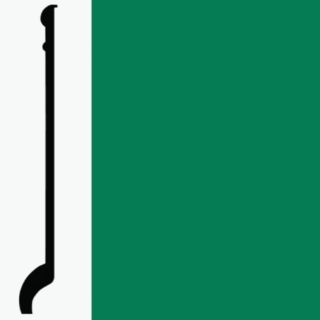 Picture of Roppe - Pinnacle Plus Wall Base 90 Intrigue Irish Green