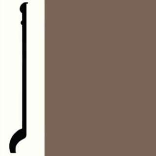 Picture of Roppe - Pinnacle Plus Wall Base 90 Intrigue Caribou