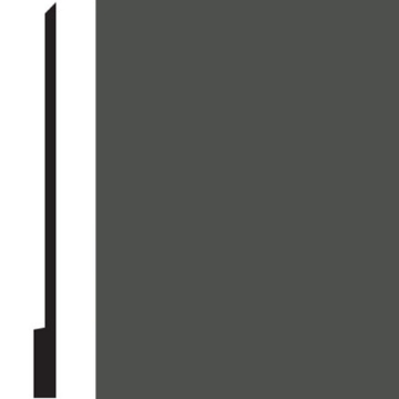 Picture of Roppe - Contours Wall Base 00 Simplicity Black Brown