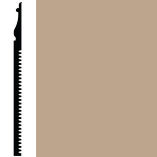 Picture of Roppe - Contours Wall Base 55 Nobility Camel