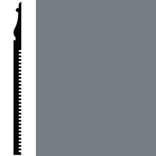 Picture of Roppe - Contours Wall Base 55 Nobility Dark Gray