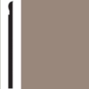 Picture of Roppe - Contours Wall Base 85 Fashion 4.25 Fawn