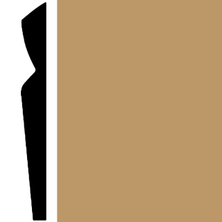 Picture of Roppe - Contours Wall Base 80 Divine Flax