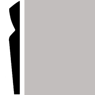 Picture of Roppe - Contours Wall Base 80 Divine Smoke