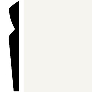 Picture of Roppe - Contours Wall Base 80 Divine White