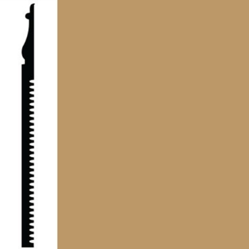 Picture of Roppe - Contours Wall Base 55 Nobility Flax