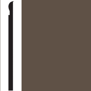 Picture of Roppe - Contours Wall Base 85 Fashion 4.25 Light Brown
