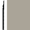 Picture of Roppe - Contours Wall Base 55 Nobility Ashen