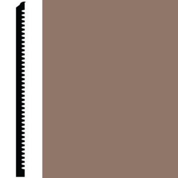 Picture of Roppe - Contours Wall Base 65 Vertical 4.63 Gingerbread