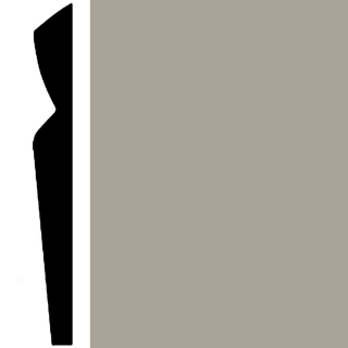 Picture of Roppe - Contours Wall Base 80 Divine Ashen