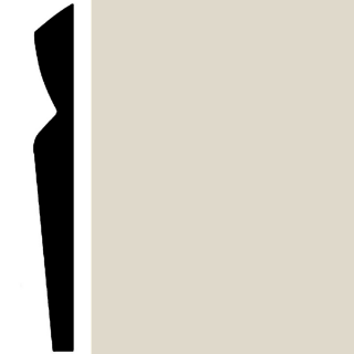 Picture of Roppe - Contours Wall Base 80 Divine Parchment