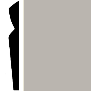 Picture of Roppe - Contours Wall Base 80 Divine Somber