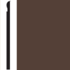 Picture of Roppe - Contours Wall Base 85 Fashion 4.25 Espresso