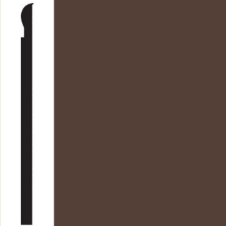 Picture of Roppe - Contours Wall Base 85 Fashion 6.25 Espresso