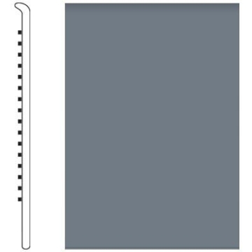 Picture of Roppe - 700 Series Wall Base 2 1/2 (No Toe Base) Steel Blue