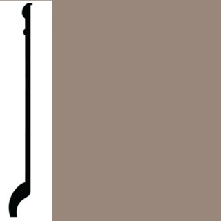 Picture of Roppe - Contours Wall Base 90 Intrigue 5.5 Fawn