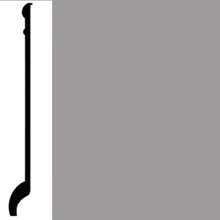 Picture of Roppe - Contours Wall Base 90 Intrigue 5.5 Slate