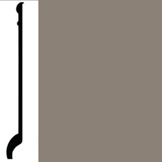 Picture of Roppe - Contours Wall Base 90 Intrigue 5.5 Beigewood