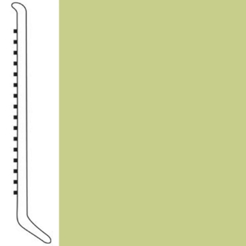 Picture of Roppe - 700 Series Wall Base 2 1/2 (Cove Base) Pear Green