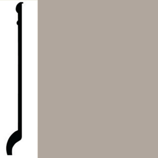 Picture of Roppe - Contours Wall Base 90 Intrigue 4 Greige