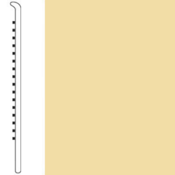 Picture of Roppe - 700 Series Wall Base 2 1/2 (No Toe Base) Buttercup