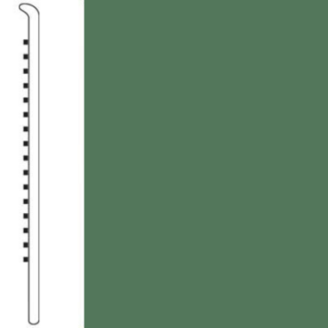 Picture of Roppe - 700 Series Wall Base 2 1/2 (No Toe Base) Parsley