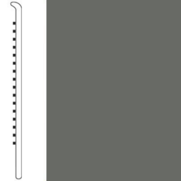 Picture of Roppe - 700 Series Wall Base 2 1/2 (No Toe Base) Night Hawk