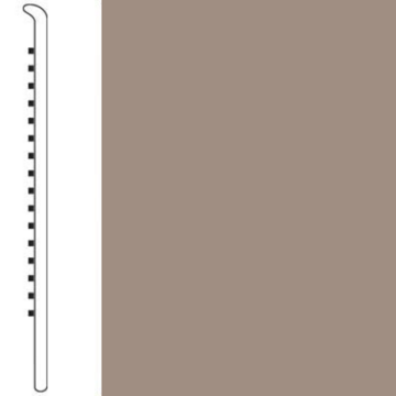 Picture of Roppe - 700 Series Wall Base 2 1/2 (No Toe Base) Mocaccino