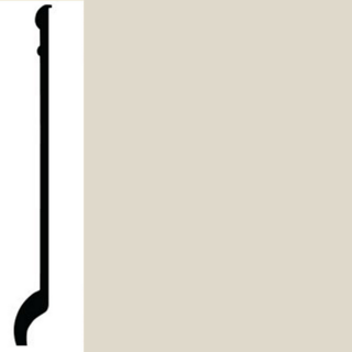 Picture of Roppe - Contours Wall Base 90 Intrigue 4 Parchment