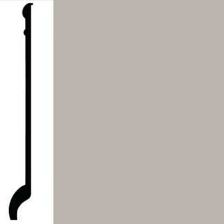 Picture of Roppe - Contours Wall Base 90 Intrigue 4 Somber