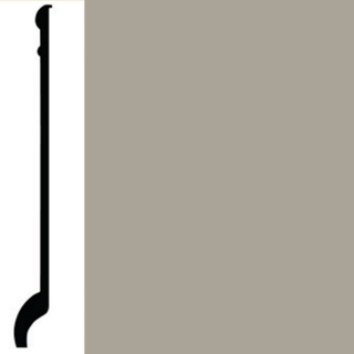 Picture of Roppe - Contours Wall Base 90 Intrigue 5.5 Ashen