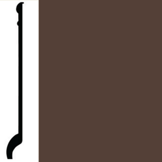 Picture of Roppe - Contours Wall Base 90 Intrigue 5.5 Espresso