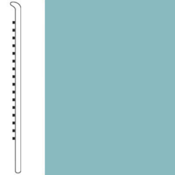 Picture of Roppe - 700 Series Wall Base 4.5 (No Toe Base) Sea Glass