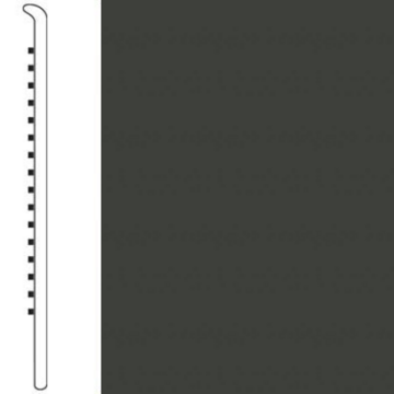 Picture of Roppe - 700 Series Wall Base 4.5 (No Toe Base) Black Brown