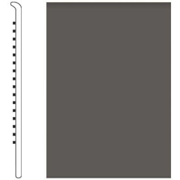 Picture of Roppe - 700 Series Wall Base 6 (No Toe Base) Burnt Umber