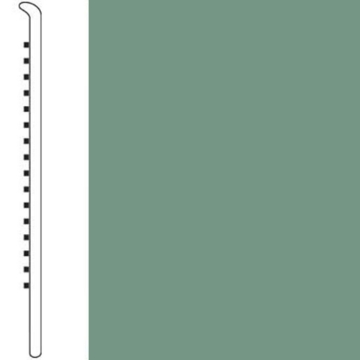 Picture of Roppe - 700 Series Wall Base 6 (No Toe Base) Sweet Basil