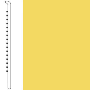 Picture of Roppe - 700 Series Wall Base 6 (No Toe Base) Daffodil