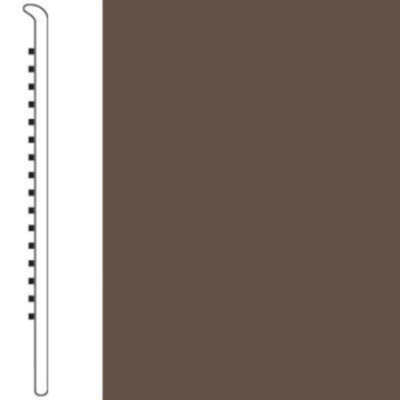 Picture of Roppe - 700 Series Wall Base 6 (No Toe Base) Biscotti