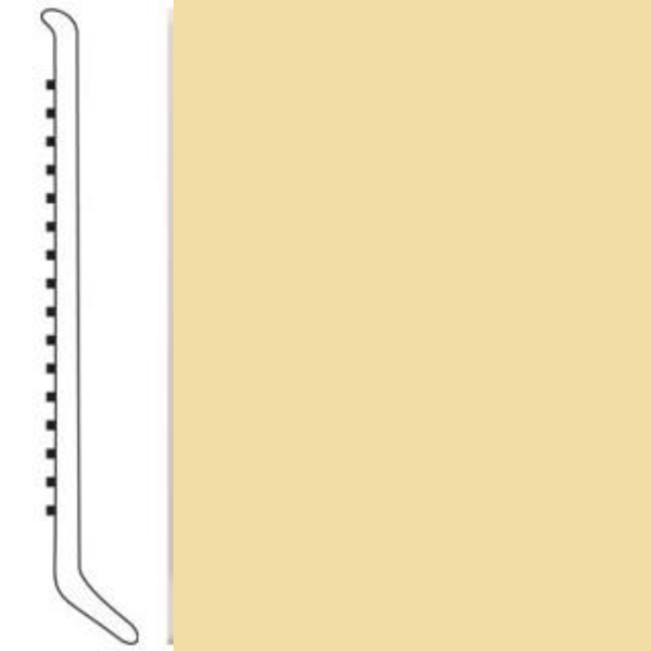 Picture of Roppe - 2.5 Inch 0.080 Vinyl Cove Base Buttercup
