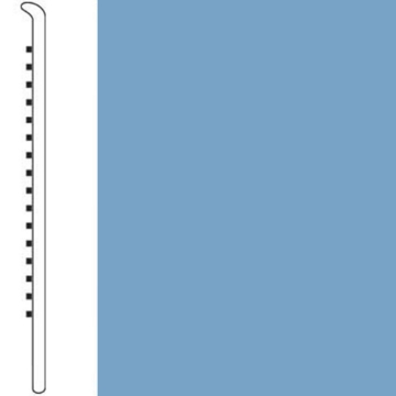 Picture of Roppe - 4 Inch 0.080 Vinyl No Toe Base Bluebell